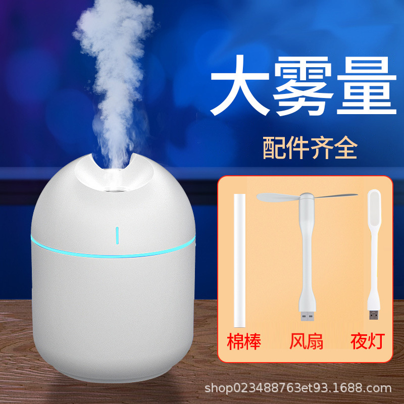 Pequeño fabricante de fuente humidificador USB Mute aromaterapia Oficina portátil aerosol grande coche procesamiento
