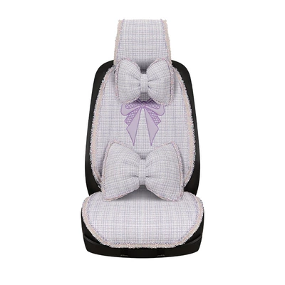 of Women's Car Seat: Universal seat cover - a-jnx-mist-purple-pillow-1