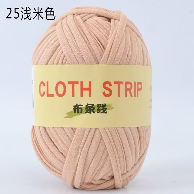 Gran gancho de línea de tela muñeca zapatillas de almacenamiento cesto cojín manta ganchillo DIY material casero tela gruesa trenzado