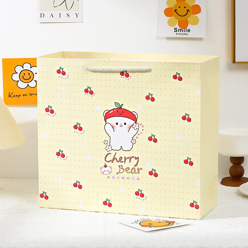 7#노란색 바탕의 토끼 인형; 흰색 카드보드지; 특대형 (길이 35cm * 폭 14cm * 높이 32cm)