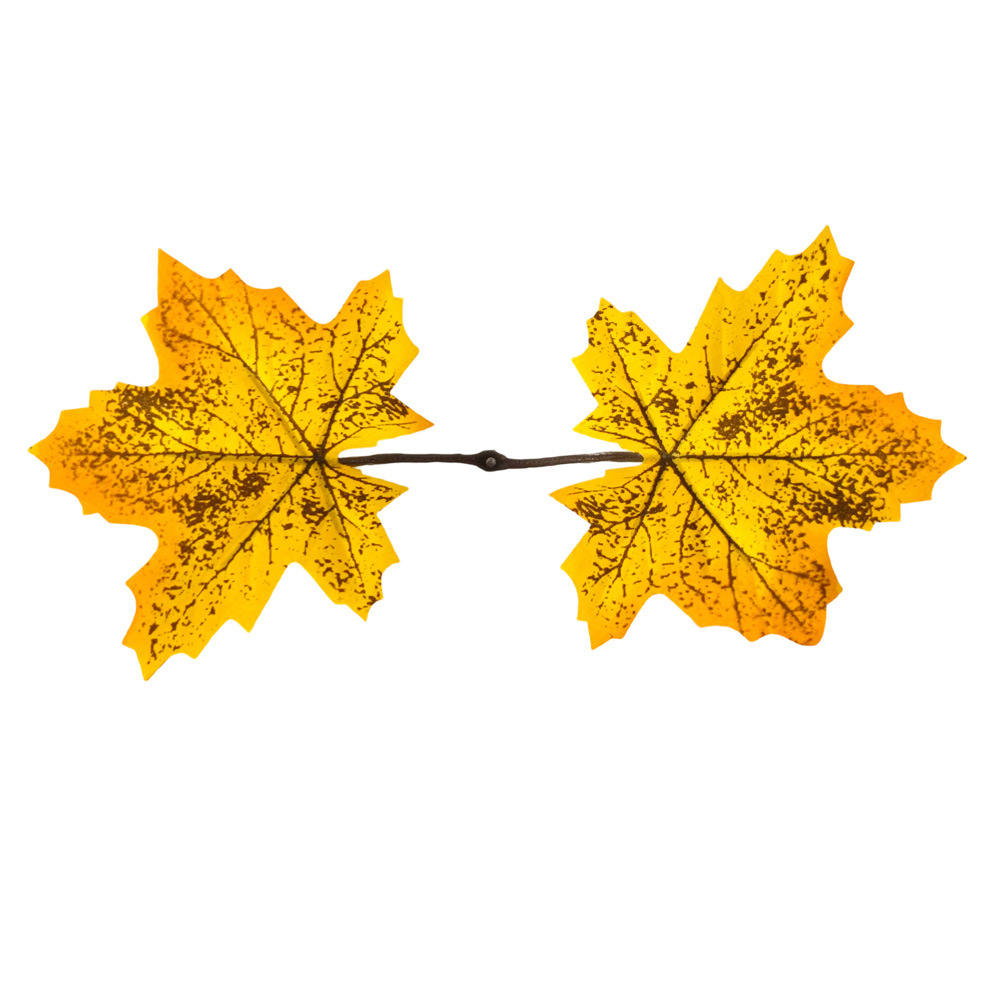 200 piezas de otoño artificial hoja de arce accesorios de decoración de simulación de cosecha de Acción de Gracias decoración de bodas diseño de actividades de vacaciones
