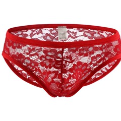 Men's underwear Sexy trendy triangle breathable lace triangle