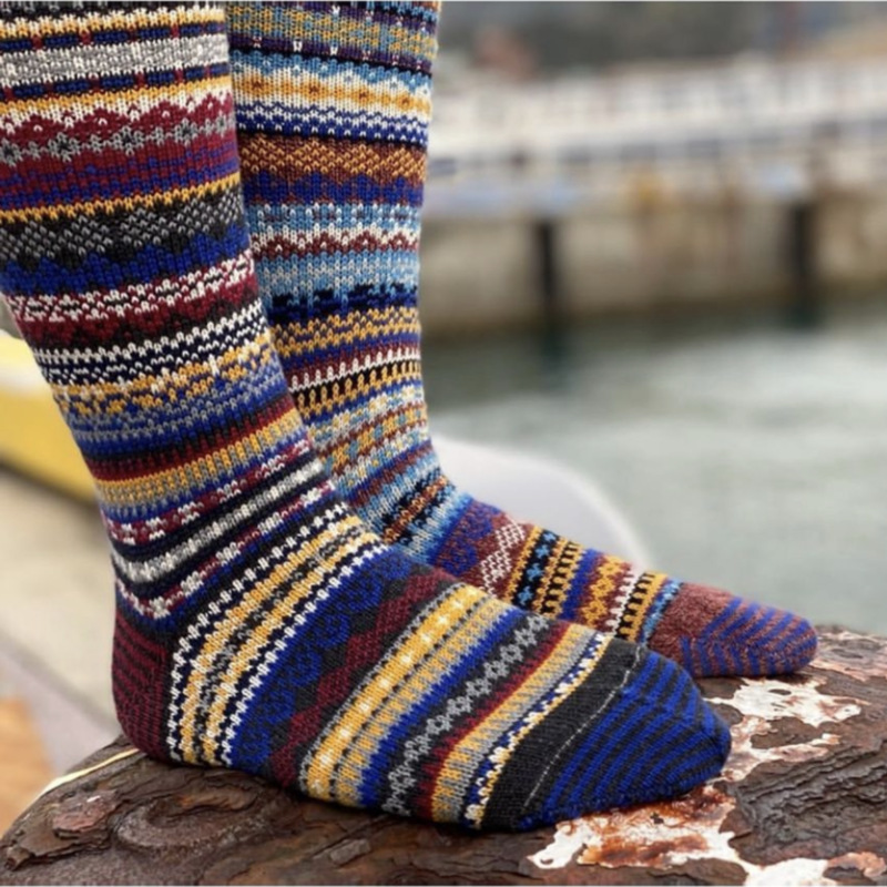 Japanese-Style Workwear Long Socks Ami Khaki Retro Ethnic Mid-Calf Socks Trendy Brand Cotton Autumn and Winter Thick Line Red Wing Socks Japanese-Style Workwear Long Socks Ami Khaki Retro Ethnic Mid-Calf Socks Trendy Brand Cotton Autumn and Winter Thick Line Red Wing Socks