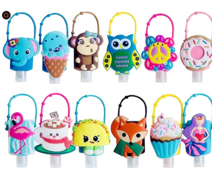 PVC滴胶卡通 洗手液硅胶套 硅胶杂件 洗手液瓶套30ml家居