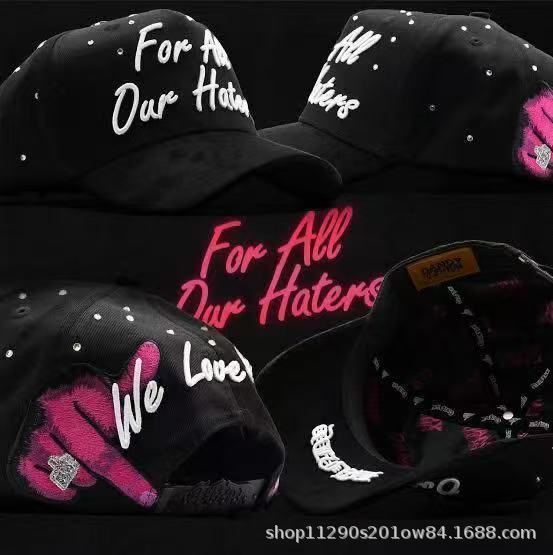 2025 explosión spot DANDY moda hip-hop tendencia gorra gorra de béisbol ajustable comercio exterior transfronterizo al por mayor