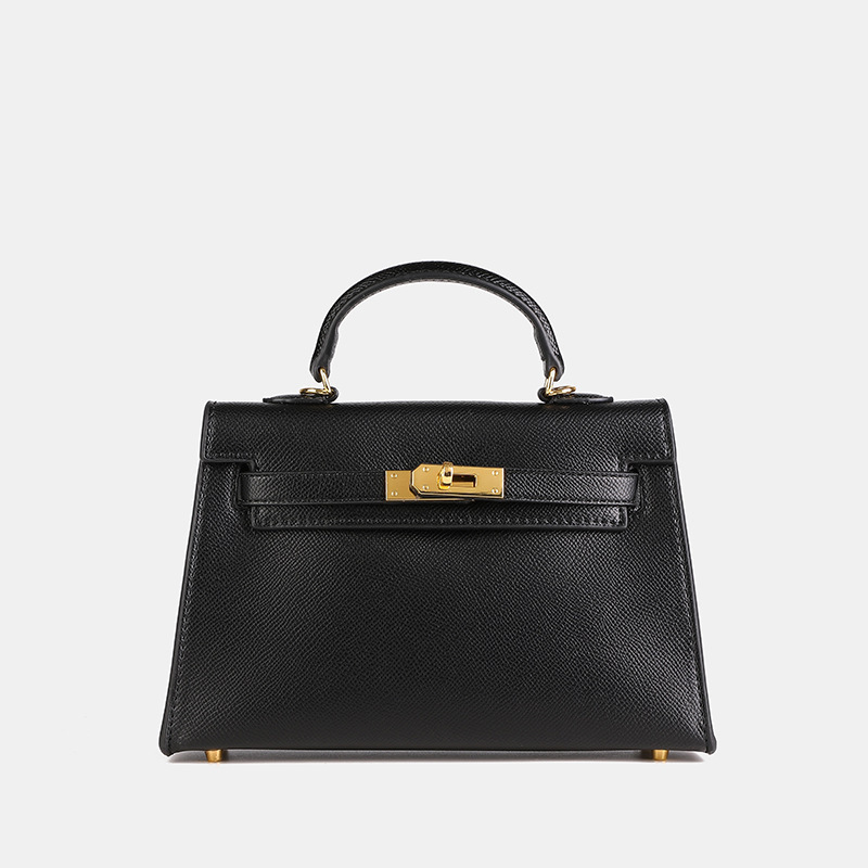 New Second-Generation Kelly Bag Birkin Bag Palm Print Single Shoulder Crossbody Bag Handbag Trendy Fashion High-End Wholesale