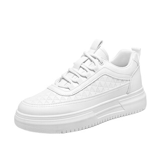 Spring Men's Shoes New breathable white shoes men's Korean-style fashionable all-Match platform sneaker casual sneakers fashion shoes