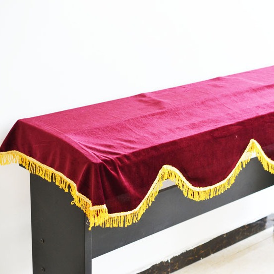 メーカー卸売り88キーデジタル電気ピアノカバー防塵カバー金糸のピアノトップカバー