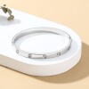 Brand trend bracelet stainless steel, European style, light luxury style