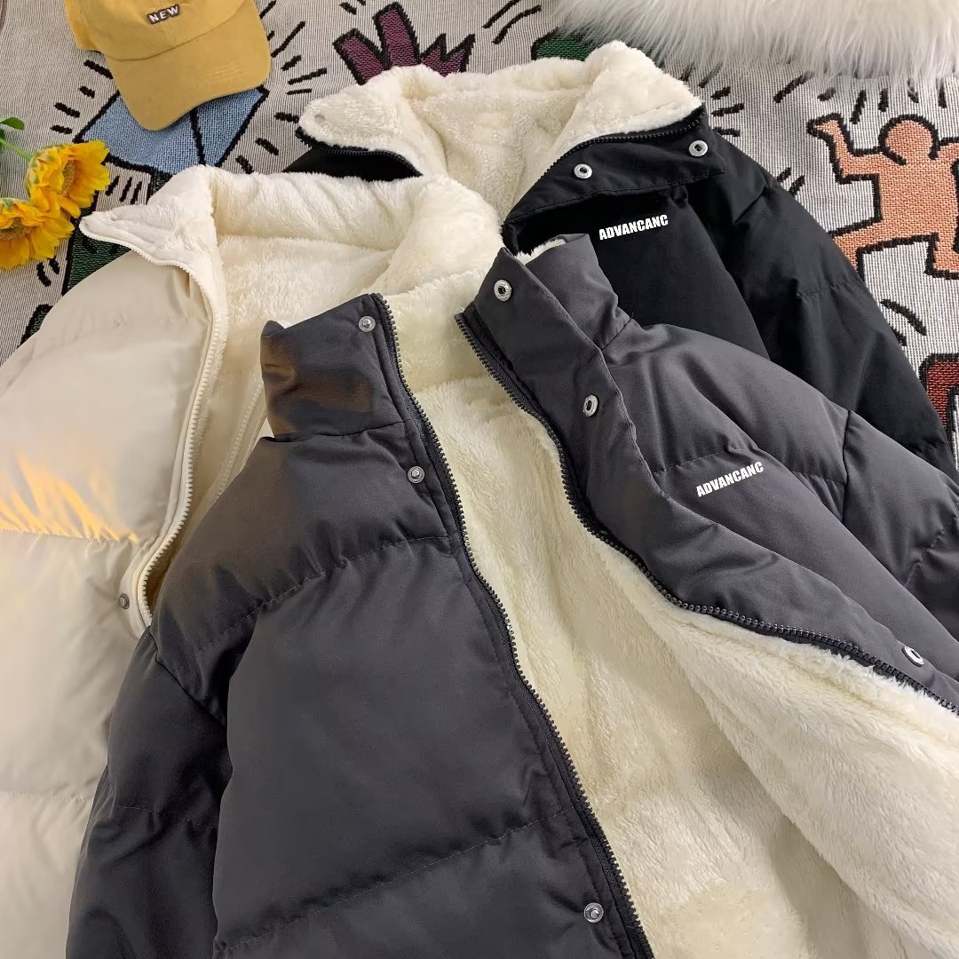 2022 nueva capa acolchada de algodón de invierno de los hombres engrosada abrigo de pan caliente deportes casual marca de moda guapo abrigo