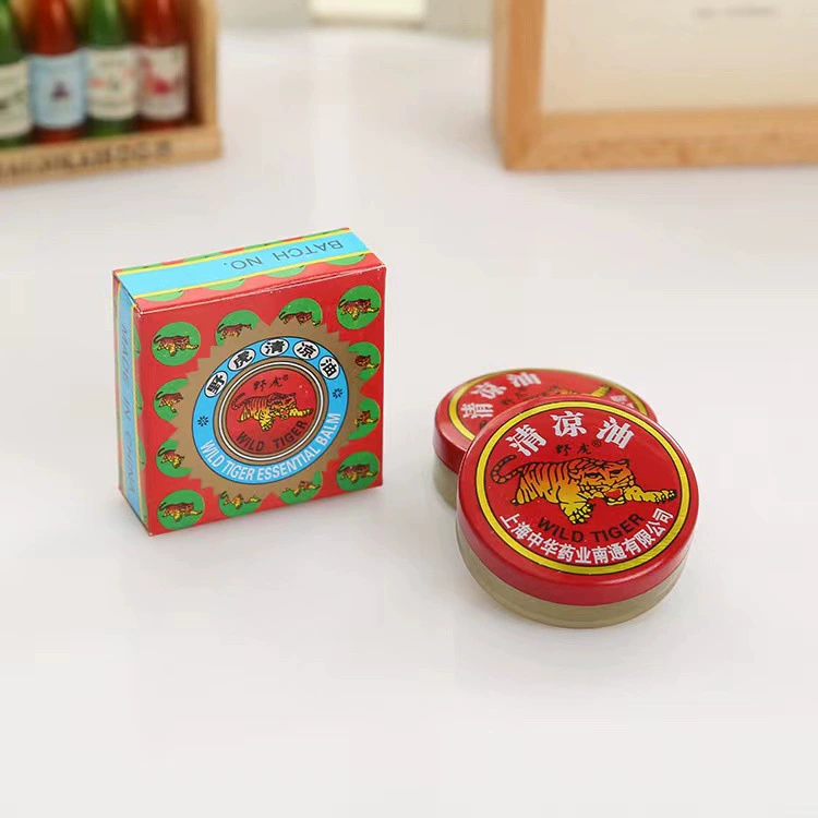 Внешняя торговля Экспорт 10 граммов железной коробки упаковки тигра Прохладный крем
