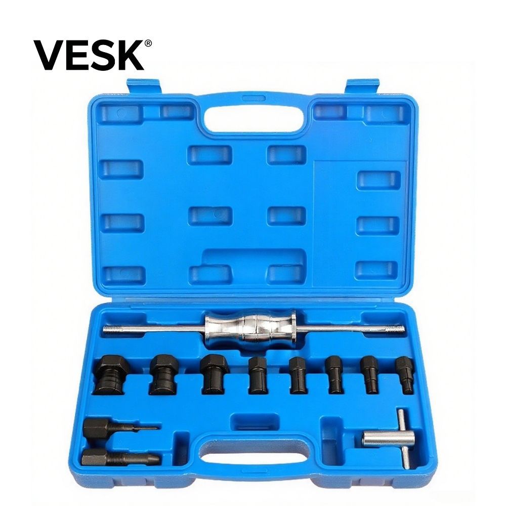 12件内孔轴承拆卸拉马拔出器轮毂培林轴承滑锤拉码拉拔取出器工具