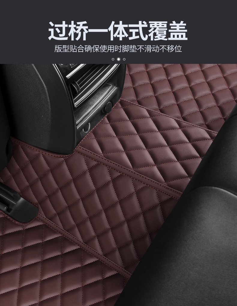 Full-coverage car floor mats, custom-made for specific car models, suitable for both old and new models, silk loop floor mats, custom-made waterproof interior car mats