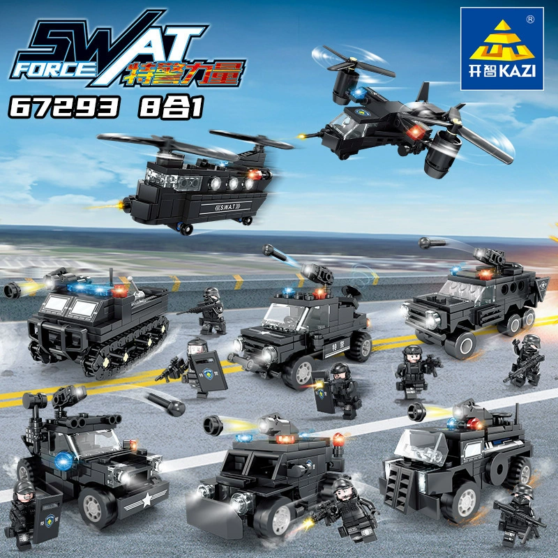 Lego, constructor, toy, traffic police