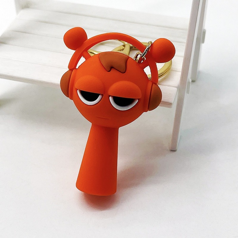 クロスボーダー Sprunki 人気のリズムボックスキーホルダーゲーム周辺人形リズムボックスペンダントギフト|undefined
