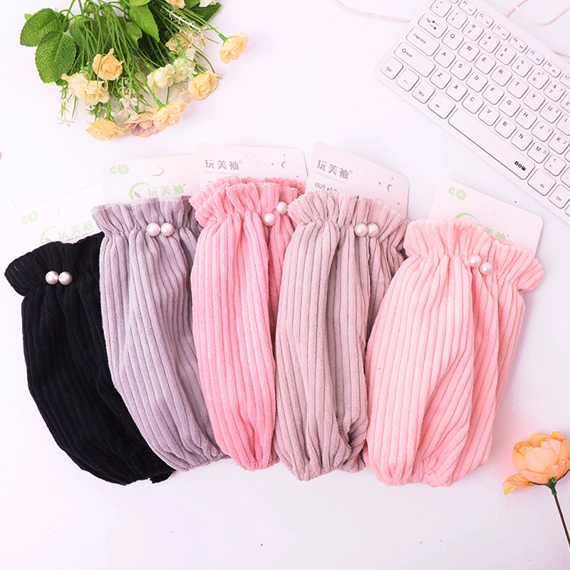 Кролик плюшевые рукава женские осенью и зимой увеличены длинные мужские свободные пуховики рукава, чтобы предотвратить грязные офисные рукава, рабочие рукава