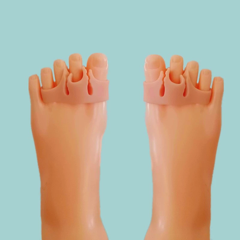 Новый разделитель пальцев с тремя отверстиями SEBS, противоизносный разделитель пальцев, разделитель пальцев, защитный чехол для большого пальца стопы