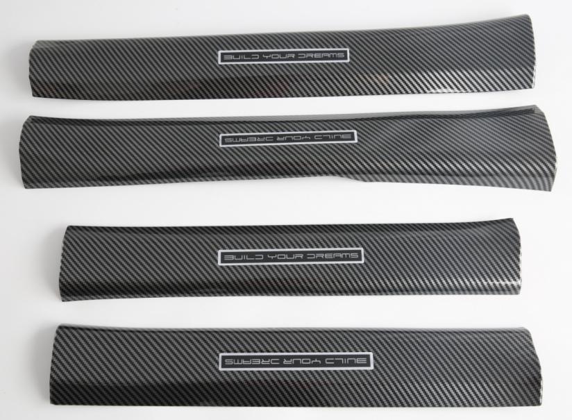 Suitable for 25 Byd Shark6 Door Bowl Handles, Shark Reversing Rearview Mirror Covers, Threshold Strips, Modified Exterior Stickers