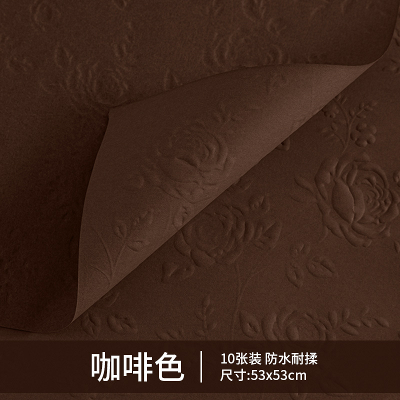 Papel estereoscopico coreano punto de ondulación espeso papel impermeable a prueba de agua papel de embalaje de flores material floral