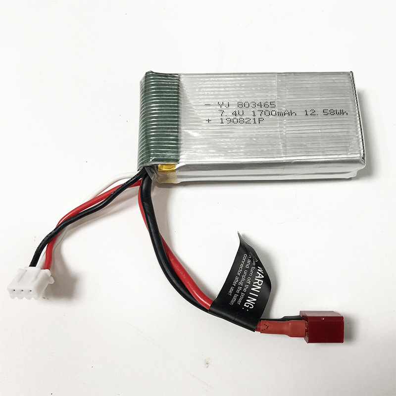 1:10 full-scale high-speed off-road vehicle 92 series universal lithium battery 7.4V 1700mAh with protection