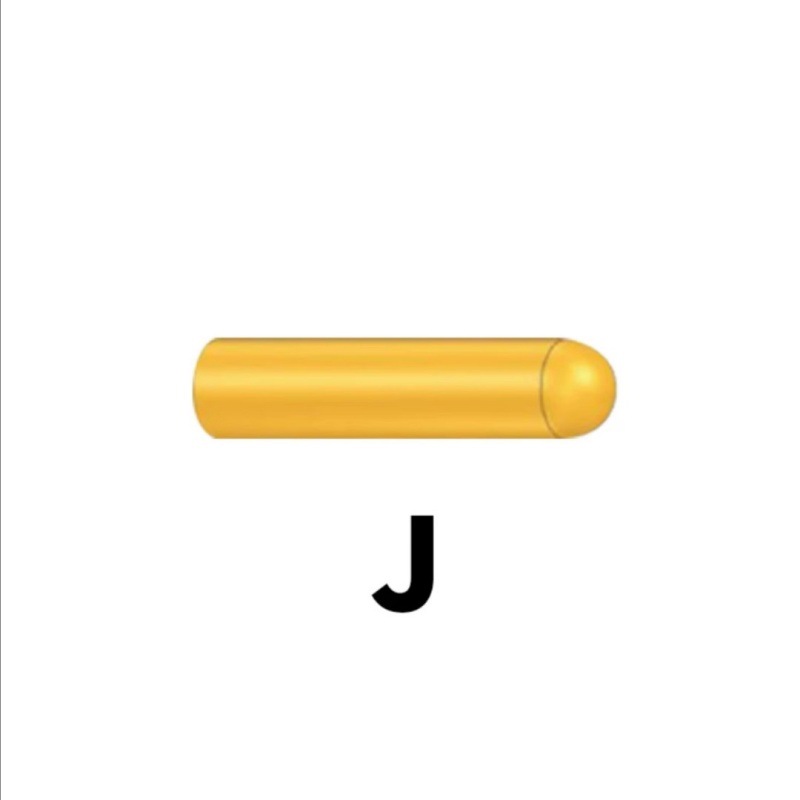 PA50-J1 직선 상부 둥근 머리