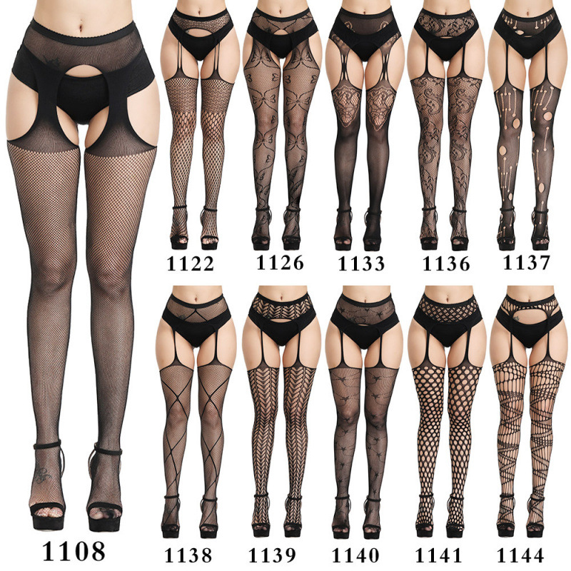 Wholesale Sexy Stockings, Long Suspenders, Sexy Stockings, Adult Socks, Pantyhose, No Need to Take Off, Seductive Black Stockings