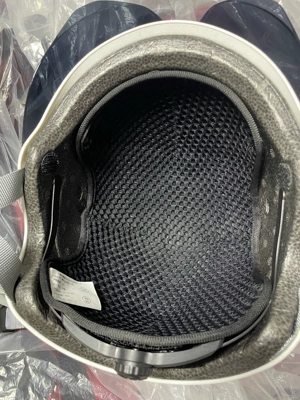Motosiklet dəbilqələri Yamaha Harley Liner Sponge - black-honeycomb-thermal-insulation-lining-removable-and-washable-with-velcro