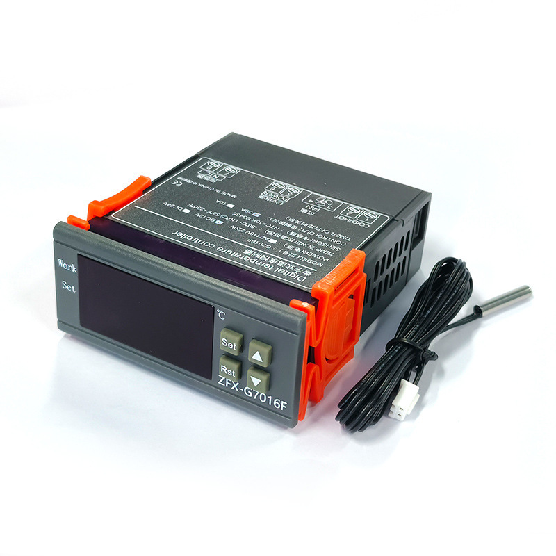 Microcomputer Digital Display Thermostat Intelligent Temperature Control Switch 30A High Power Temperature Controller Zfx-G7016F