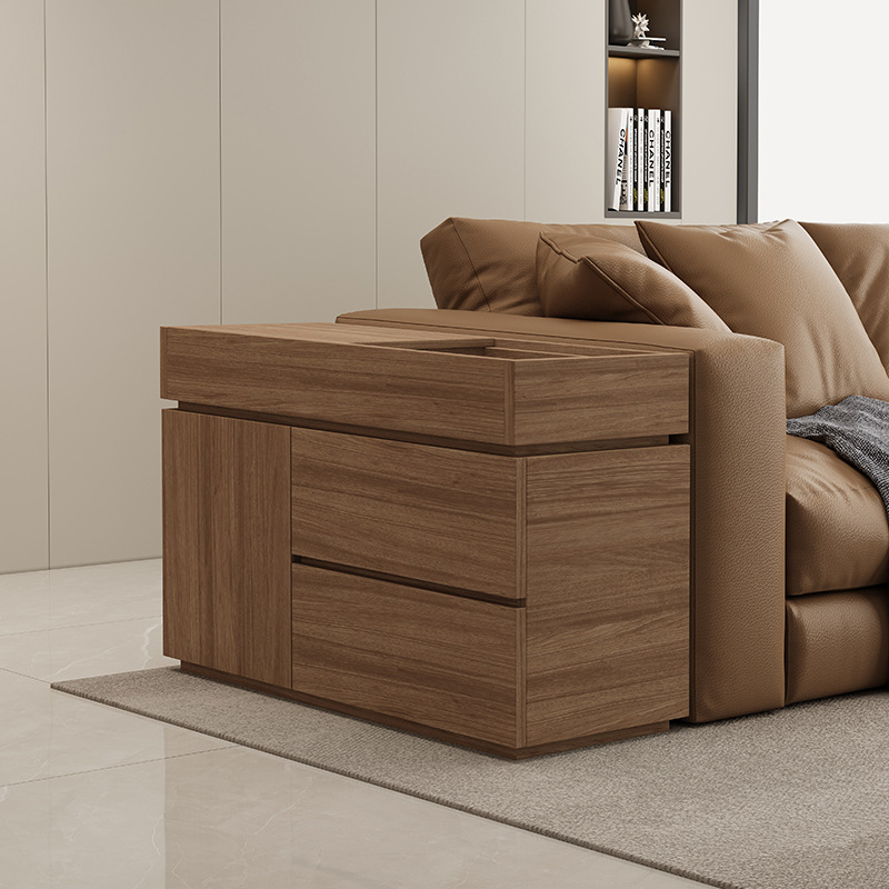 Nuez de madera maciza