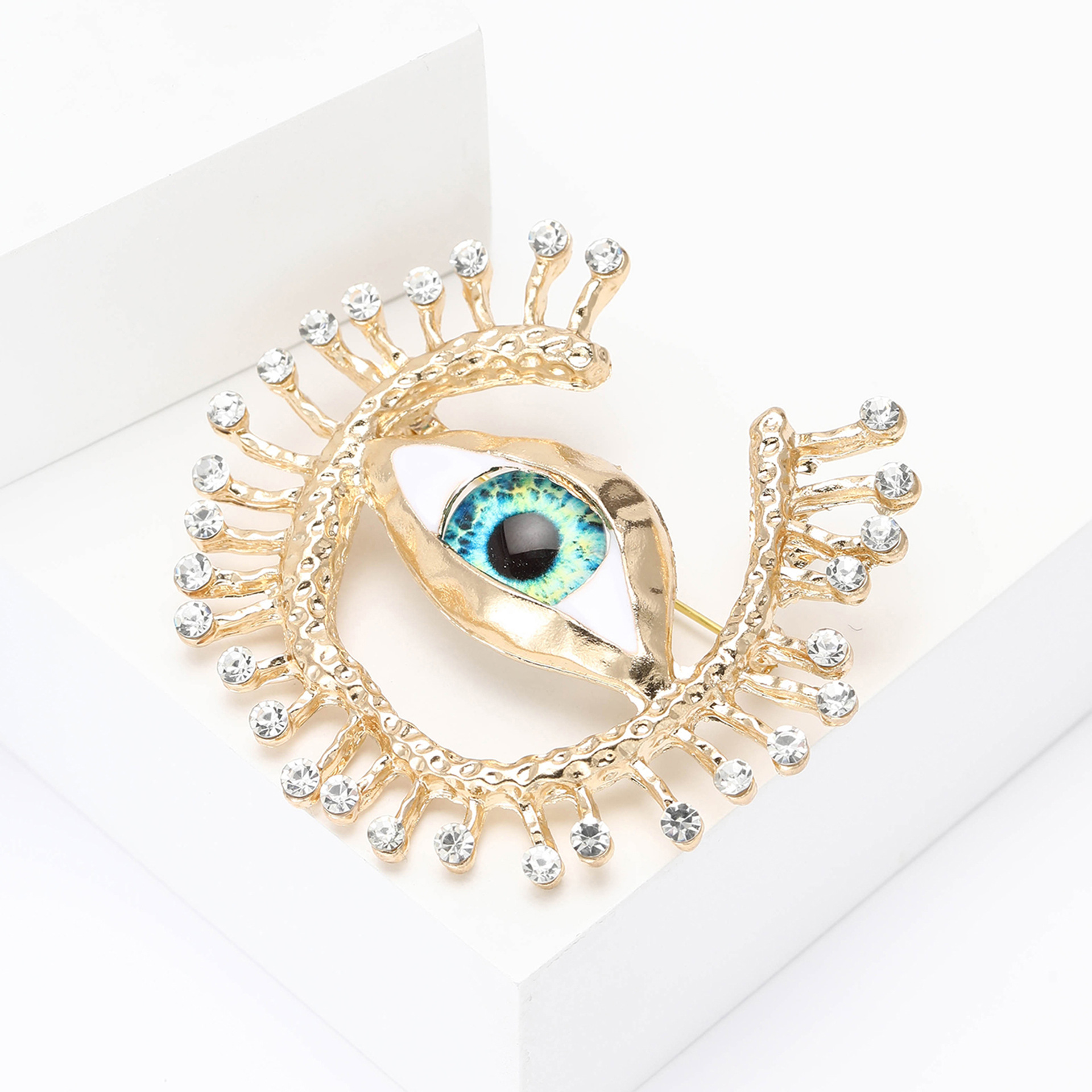 Devil's Eye Pattern Vintage Style Pin Devil's Eye Alloy Women's Brooches