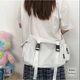 Korean Chic Retro Workwear Hong Kong Style Student Canvas Bag Men's ulzzang Unisex Japanese Style Harajuku Crossbody Bag Women