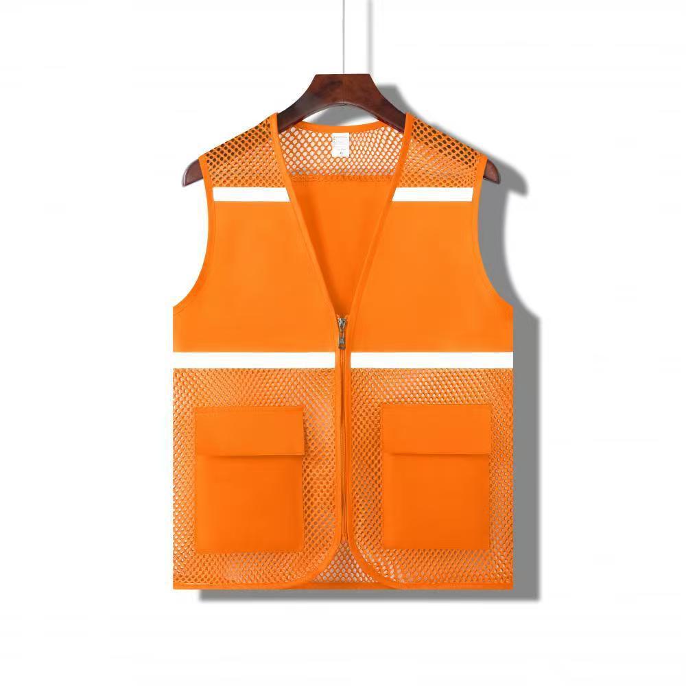 Red de pesca para campamento de verano, chaleco transpirable, camisa publicitaria, actividades para niños, chaleco reflectante voluntario, logotipo impreso personalizado