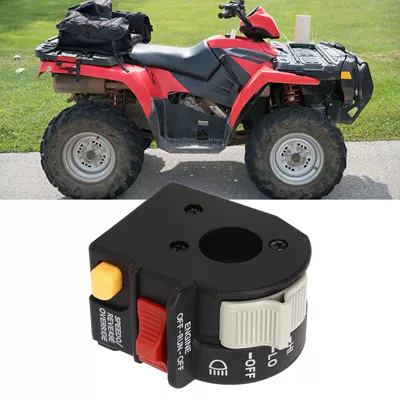 4010591 Polaris handlebar far and near light off switch is suitable for Polaris Sportsman ATV (Motorcycle General Parts)