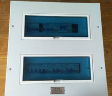 户内箱照明配电箱标准化配电箱A型塑面或铁盖7回-80回路1.0MM