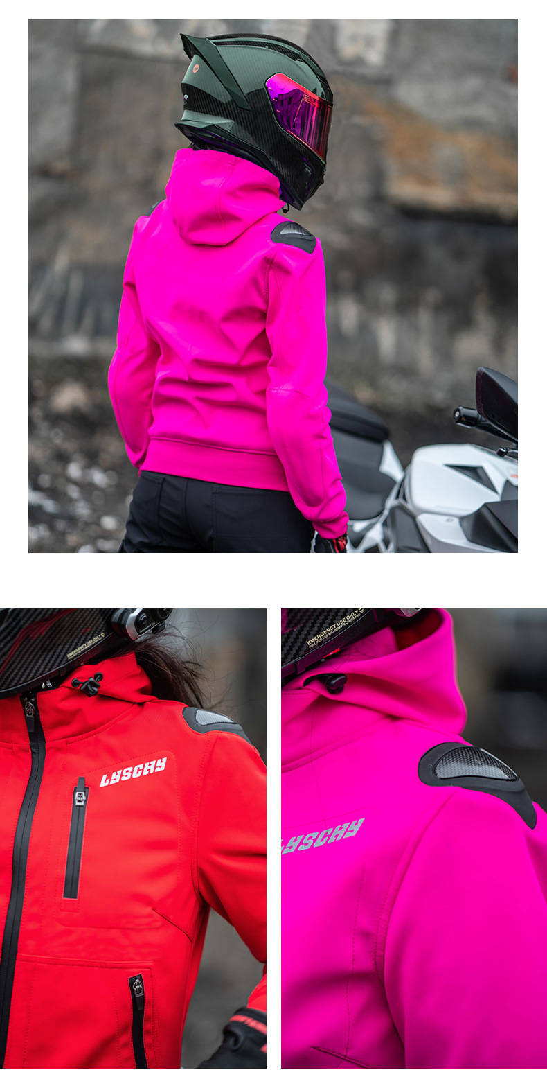 Motorpak voor dames, winterse warmte, winddicht, valbestendig, geschikt voor reizen en motorrijden._voghion.com