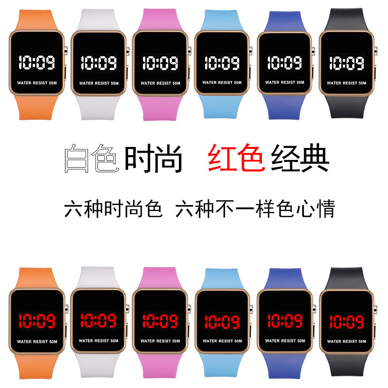 Apple, waterproof watch battery, fashionable digital watch, 2018 years, upgraded version 3