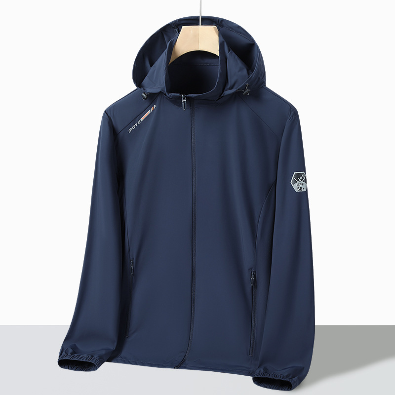 Ropa de protector solar de hielo de nylon para parejas de hombre y mujer, ropa de piel elástica de hielo, piel transpirable anti-UV de verano