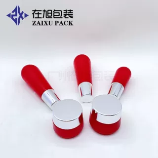 新款现货红色化妆品套装瓶水乳精华液喷雾瓶30ml-120ml玻璃瓶