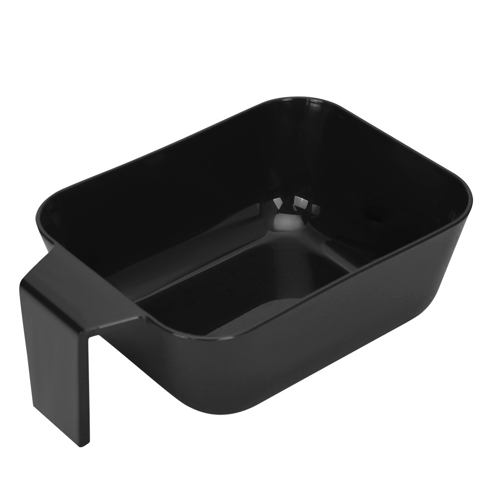 Herramientas de peluquería Hot sale peinado de cabello cepillo de aceite de salón de plástico negro unilateral conjunto de cepillo de cuidado de aceite de peinado