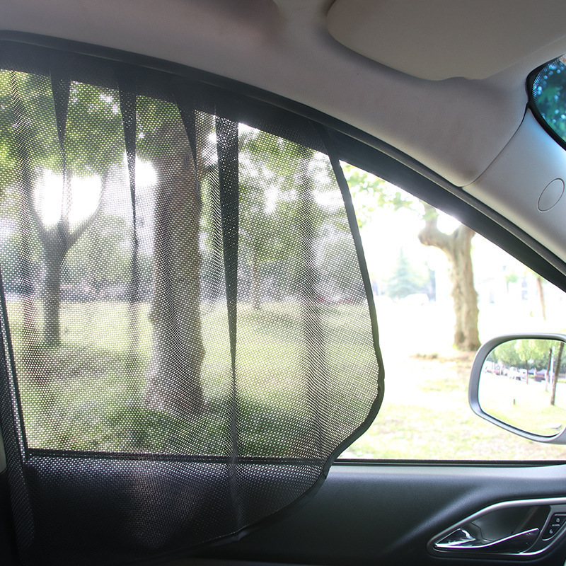 Car Side Window Mesh Magnetic Sunshade Curtain, Car Window Sun Protection and Heat Insulation Cloth, Small Car Magnetic Retractable Sunshade Curtain Car Side Window Mesh Magnetic Sunshade Curtain, Car Window Sun Protection and Heat Insulation Cloth, Small Car Magnetic Retractable Sunshade Curtain
