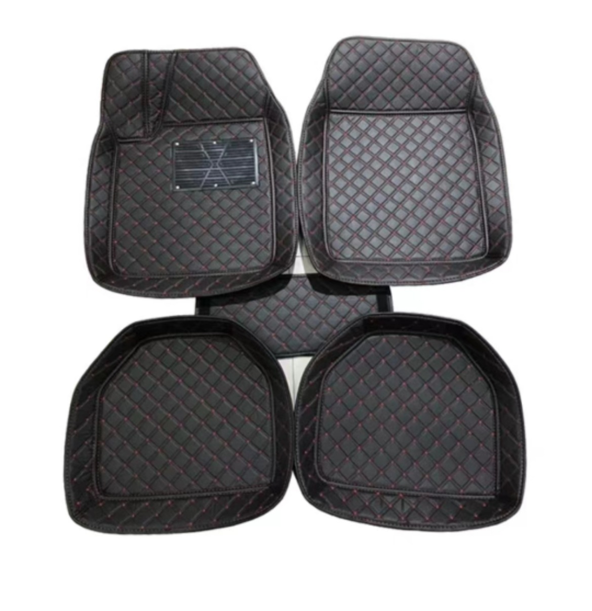 Foreign Trade Supply Source: Universal Car Floor Mats, Non-Slip and Wear-Resistant Car Floor Mats, Three-Piece Set of Universal Car Mats