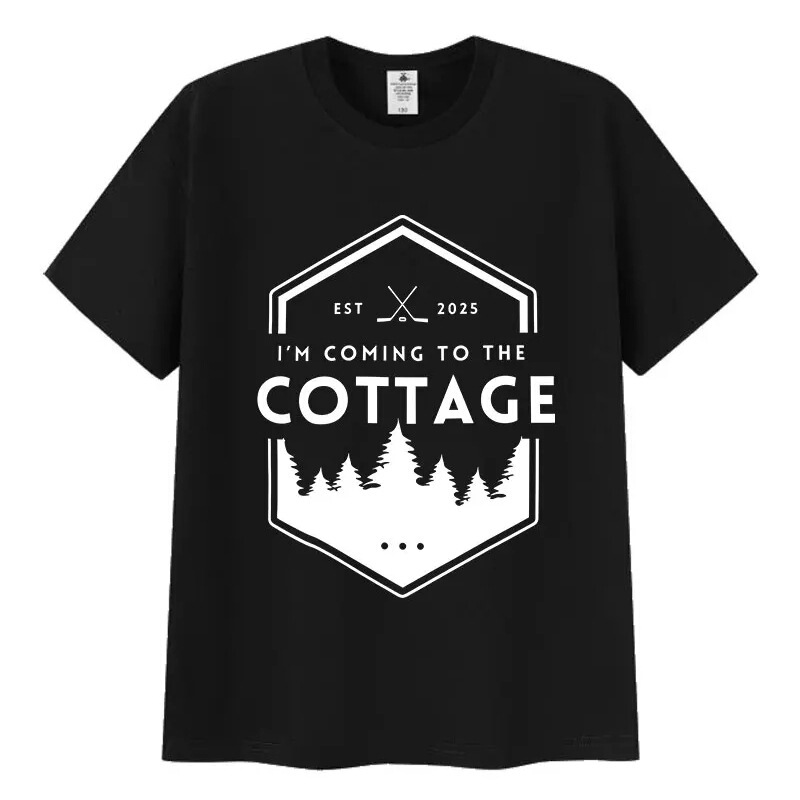 Pure Cotton Short-Sleeved T-Shirt for Men, Competitive Market Imitation Printed T-Shirt, Casual Fashion Short-Sleeved T-Shirt for Men and Women