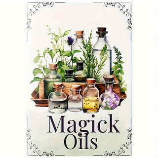 Magical Oils Journal跨境魔法油手册巫术魔法油仪式蜡烛综合指南|undefined