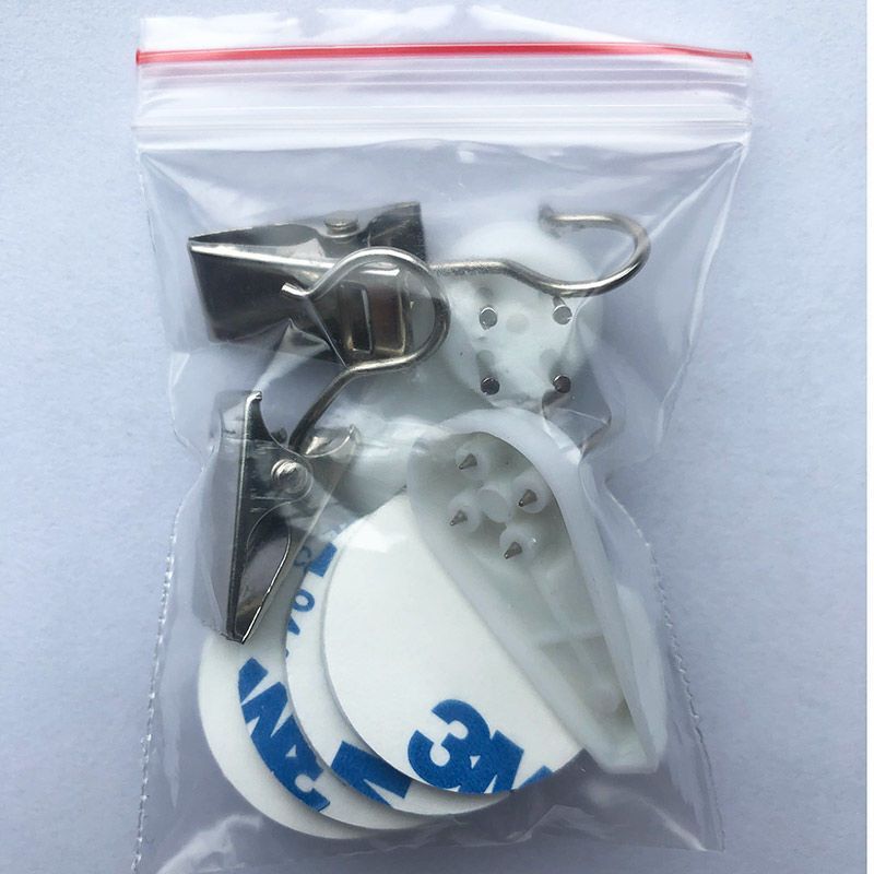 Cloth Hanging Hook Installation Package, No Punching, Traceless Nails, 3m Glue Clips, Cloth Hanging, Picture Hanging, Background Cloth Tool Storage