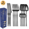 Black set, 24 pieces