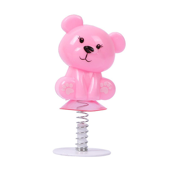 Creative Novelty Tricky Cute Cartoon Bouncing Elf Spring Bear Expression Doll Child Gift Children's Toys