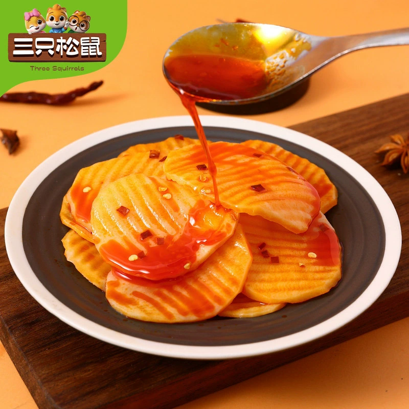 [Картофельные чипсы на гриле с тремя белками 100 г] Пряный картофельный картофель