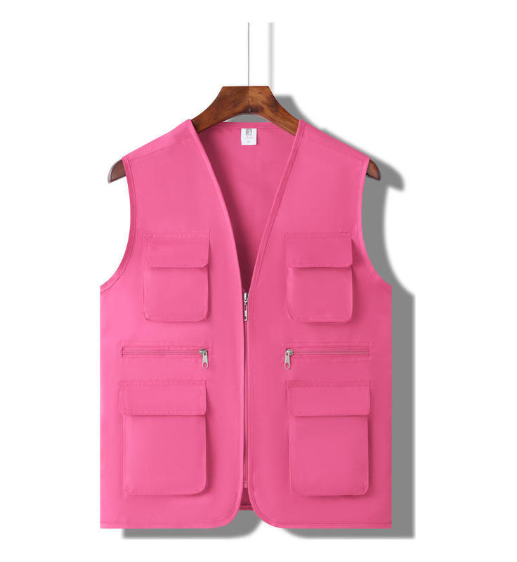 立体ポケット多ポケット広告党員馬甲はロゴ作業服釣り服監督ベストボランティアを制定した|undefined