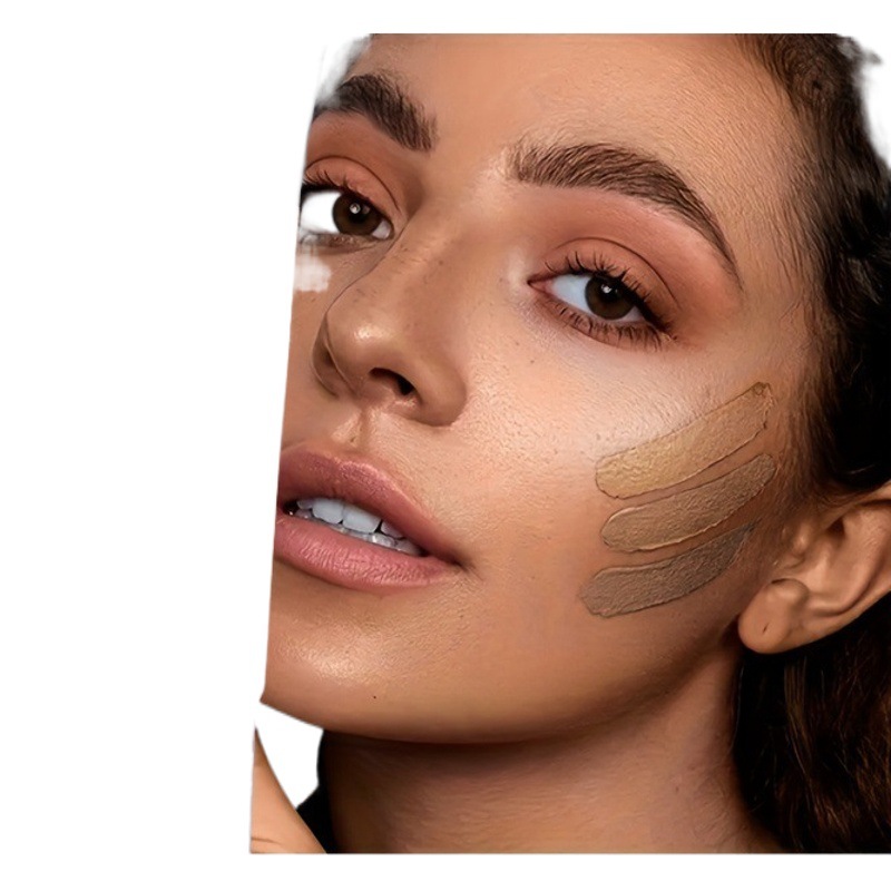 USHAS Comercio exterior Corrector transfronterizo Base líquida mate Ilumina Hidratante Control de aceite Impermeable Amazon Spot