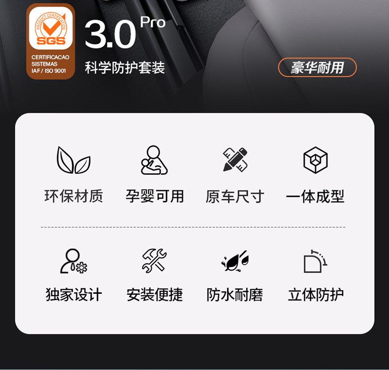 Suitable for Zhiji Ls9 Ls8 Ls6 L6 Special Vehicles, Colorful Tpe Car Floor Mats and Trunk Mats